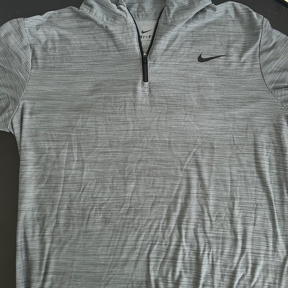 Nile Dri-Fit, Grey Quarter zip